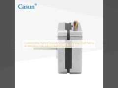 Customizable Hybrid Stepper Motor with Hollow Shaft Nema 14 140mN.m 1.0A with CE RoHS Certificated