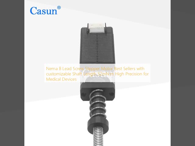Casun Motor Ball Screw Stepper Motor 100mN.m 3.78V High Precision Stepper Motor for CNC Machine
