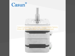 Casun Customized Double layer Stepper Motor Factory Prices 1,8° Degree 0.4AMP for Medical Equipment