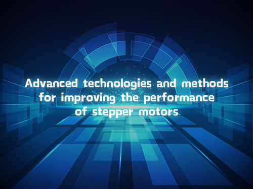 Latest company news about Advanced technologies and methods for improving the performance of stepper motors