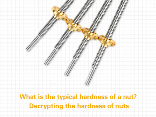 Latest company news about What is the typical hardness of a nut? Decrypting the hardness of nuts