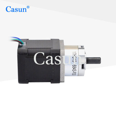 Good price 42x42x48mm NEMA 17 Geared Stepper Motor 2 Phase 3.6V RoHS Barcode Printer online