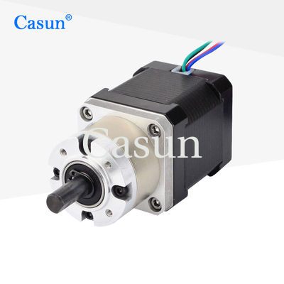 Good price 0.4A 12V NEMA 17 Geared Stepper Motor 2 Phase RoHS Approved Stepping Motor online