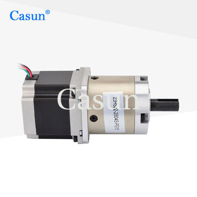 Good price NEMA23 Ratio 15/1 Geared Stepper Motor With Gearbox Planetary Reducer 57mm Stepping Motor online