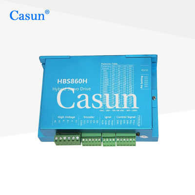 Good price HBS860H Closed Loop Stepper Driver Casun NEMA 34 Stepper Motor Driver online