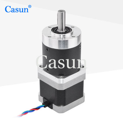 Good price Casun 42mm NEMA 17 Geared Stepper Motor Unipolar And Bipolar Stepper Motor online