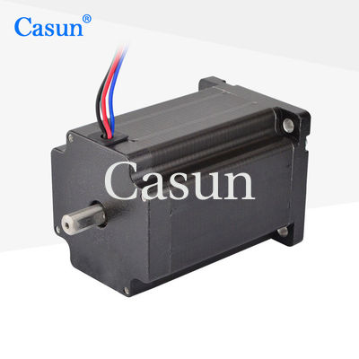 Good price Black NEMA 24 Step Motor 4100mN.M Double Shaft Stepper Motor online
