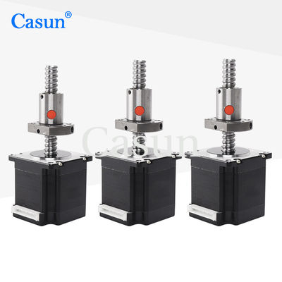 Good price 0.5Amp Nema 11 Ball Screw Rod Stepper Motor 32mN.M Linear Stepper Motor online