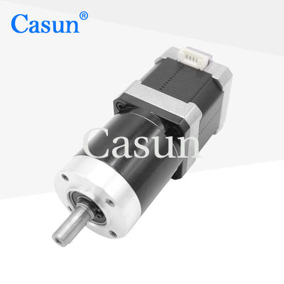 Good price NEMA17 Ratio 40/1 Planetary Gearbox Stepper Motor 1.5A For Robot Arm 3d Printer online