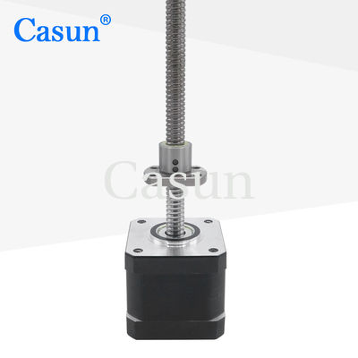 Good price Nema 17 Ball Screw Linear Stepper Motor 450mN.M SFK0802 Step Motor For CNC online