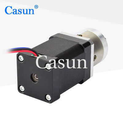 Good price 35mm NEMA 14 Geared Stepper Motor 12V Planetary Gearbox Casun Motor online