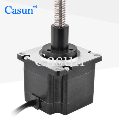 Good price 3A Linear Nema 23 Stepper Motor With 4 Lead Screw Captive 2 Phase online