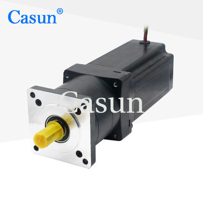 Good price 149mm Nema 34 Geared Stepper Motor with Large Reduction Ratio 10 1 Planetary Gearbox online