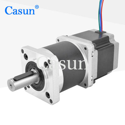 Good price 57*57*54mm NEMA 23 Planetary Gear Stepping Motor Dual Shaft 50/1 For Extrusion Machine online