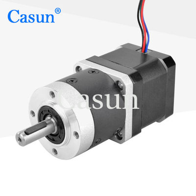 Good price 2.8V 1.6Amp Nema 17 Gear Reduction Motor 390mNm 42mm Stepper Motor online