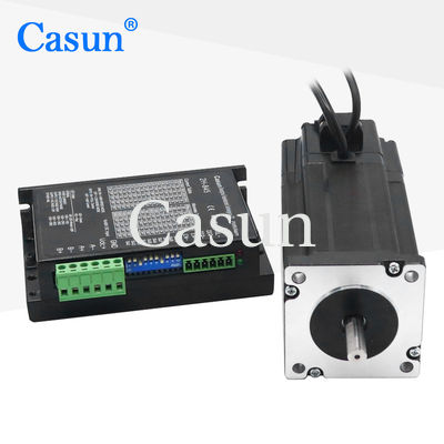 Good price Nema 24 Brake Stepper Motor 4.1N.M 1.5kg 24mm Length Shaft online