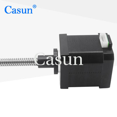 Good price 1.8 Degree 2 Phase Nema 17 Tr8*8 Linear Stepper Motor 42*42*48mm 0.5N.m For CNC online