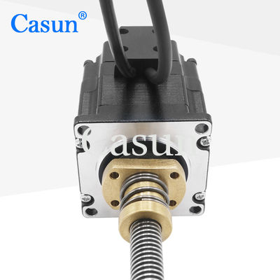 Good price 1.8 Degree 2 Phase NEMA 23 Linear Stepper Motor With Encoder 57*57*45mm 0.9N.M 4 Wires online
