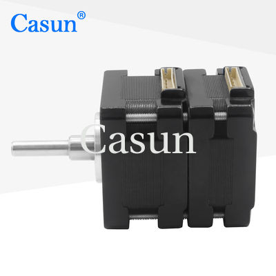 Good price Multilayer Nema 16 Stepper Motor Black Color For Medical Device ROHS ISO Certifications online