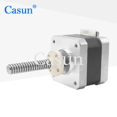 Good price 1.8 Degree 4 Wire Nema 17 Captive Stepper Motor 42*42*34mm 1.28A 0.3N.m For Robot online