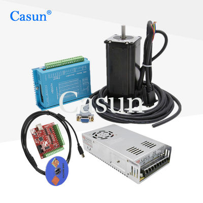 Good price Hot sale NEMA 34 8.5N.m 3 Axis Closed Loop Stepper Motor Kits With Magnetic Encoder For CNC Machines online