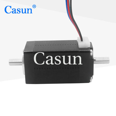Good price 1.8 Degree NEMA 8 Dual Axis Stepper Motor 20*20*38mm 40mN.M  ROHS online