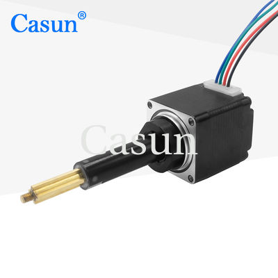 Good price Black Micro Linear Step Motor Nema 8 Linear Actuator Lead Stroke 27.05mm For Beauty Machine online
