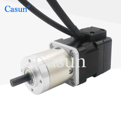 Good price NEMA 14 Gear Box Stepping Motor With Encoder 0.18N.M 1.0A For PLC online