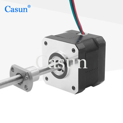 Good price Ball Screw Stepper Motor NEMA 17 1.28A For Automated Assembly Lines online
