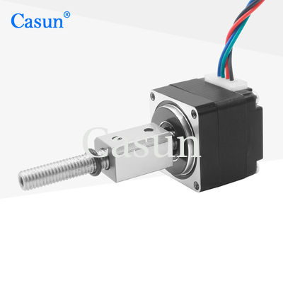 Good price NEMA 8 Ball Screw Stepper Motor 0.5A 25mm Body For Vision System online