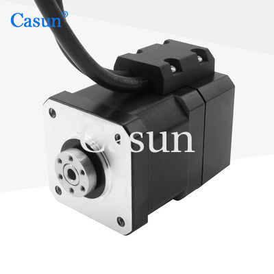 Good price NEMA 17 Gearbox 5:1 Stepper Motor With Encoder 2.0A For Automation Equipment online