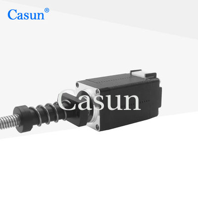 Good price NEMA 8 Non Captive DC Stepper Motor 38mm Body Tr5×2 For Beauty Equipment online