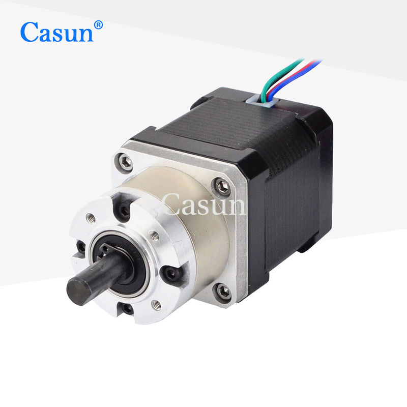 6.4V 1.28A Gearbox Stepper Motor 34mm Casun Stepper Motor 260mNM
