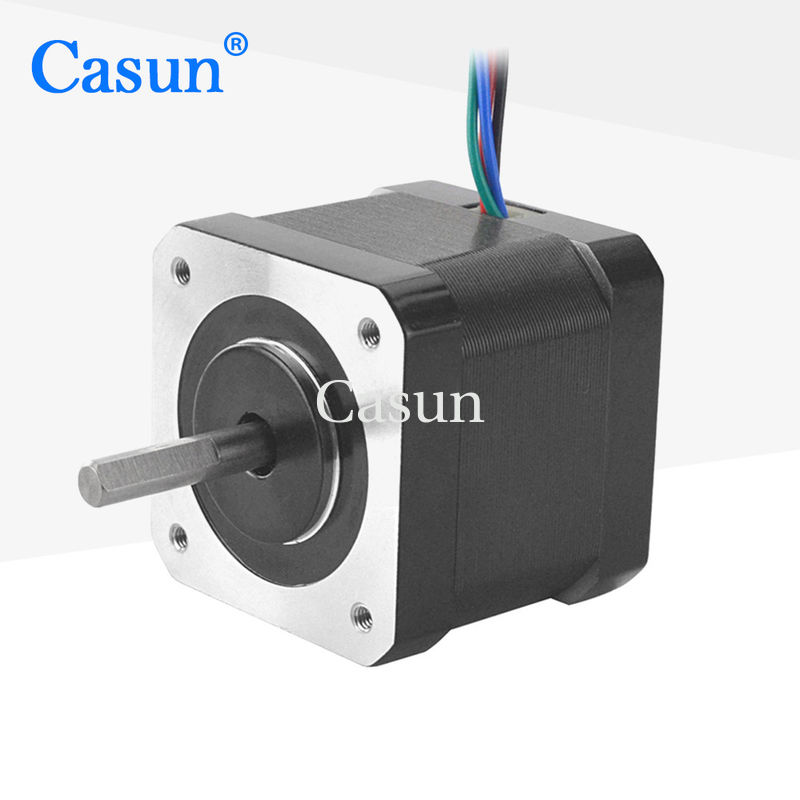 【42SHD4217】2 Phase NEMA 17 1.8 deg 1.0A 40mm body 4 wires Bipolar Stepper Motor with Industrial Automation