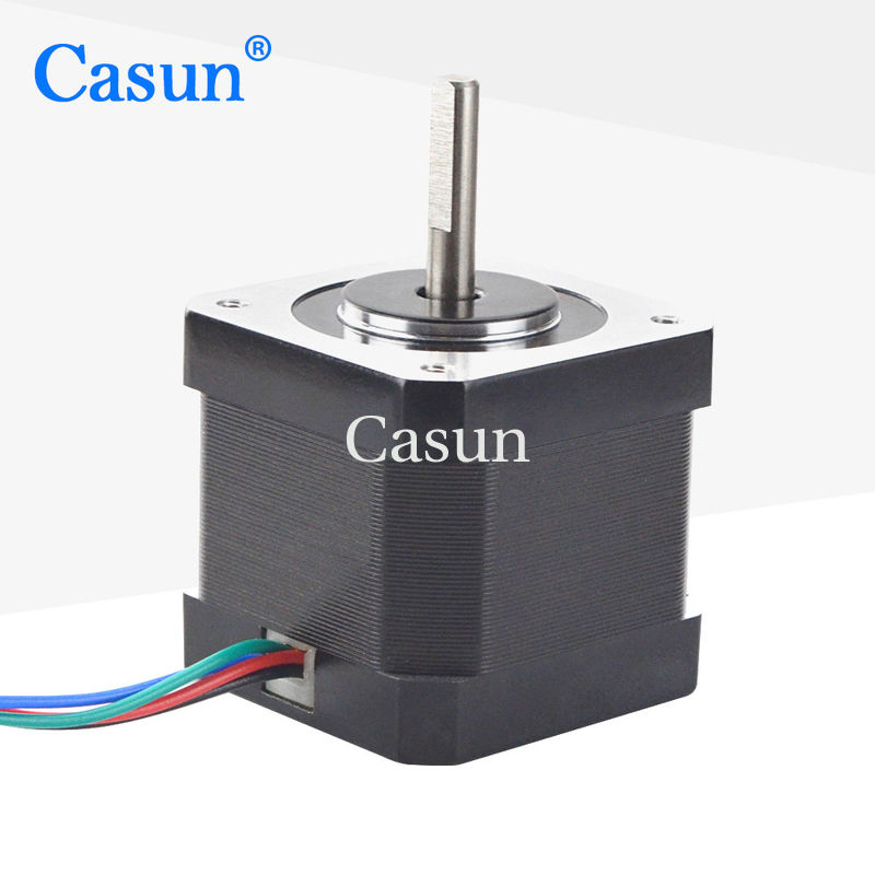 【42SHD4217】2 Phase NEMA 17 1.8 deg 1.0A 40mm body 4 wires Bipolar Stepper Motor with Industrial Automation