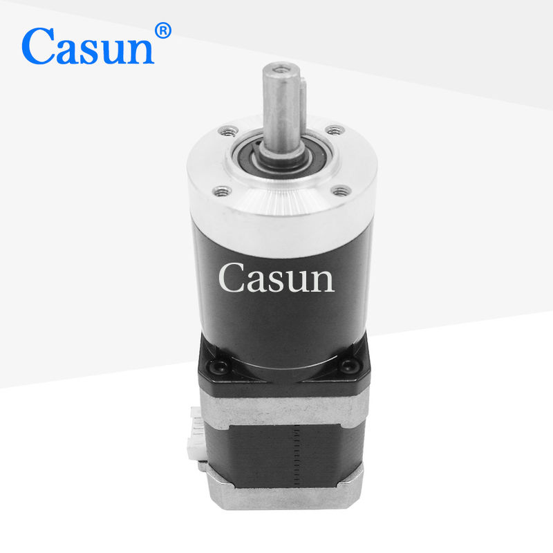 42x42x46.8mm NEMA 17 Geared Stepper Motor Casun 2 Phase Hybrid Stepper Motor