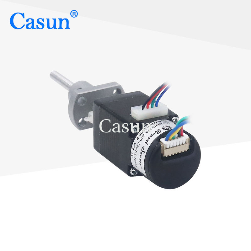 Casun 0.5A Ball Screw Stepper Motor Nema 8 For Drawing Instrument