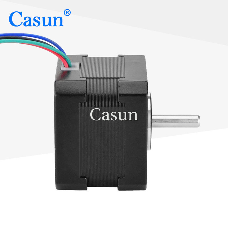【42SHD4002】Casun 2 Phase 1.8 Degree NEMA 17 Stepping Motor 34mm body with ISO CE certification