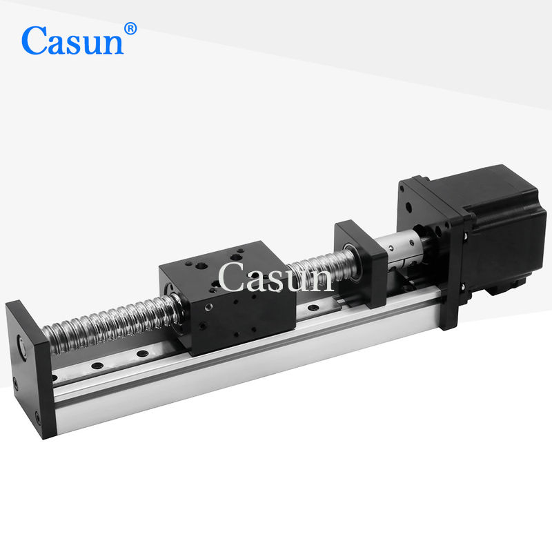 Micro Nema 23 Ball Screw Slider Rail With Nema 23 Hybrid Stepper Motors