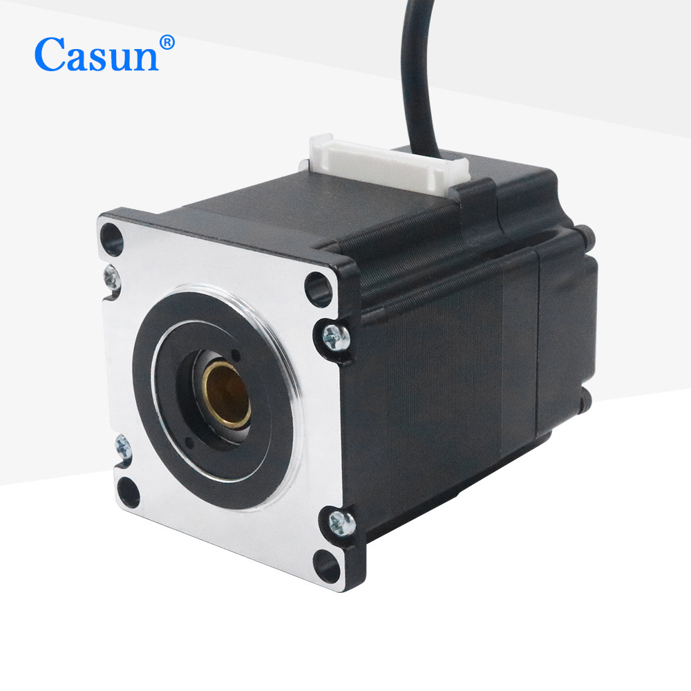 NEMA 23 Hollow Shaft Stepper Motor 57x57x54mm For Bespoke Ball Screw Or ...