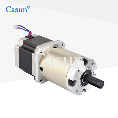 Good price Gear Reduction Ratio 1/47 NEMA 23 Stepper Motor 57×57×54mm With CE ISO online
