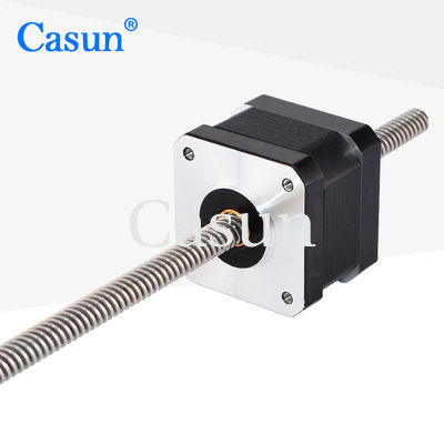 Good price 1.33A Non Captive Stepper Motor 42*42*34mm 0.22N.M Tr5*2 NEMA 17 online