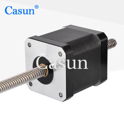 Good price 48mm Body 450mN.M Non Captive Stepper Motor Tr5*2 NEMA 17 For Medical Instruments online