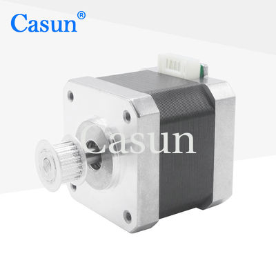 Good price 【42SHD0229】42x42x40mm NEMA 17 Hybrid Stepper Motor with gear 0.38Nm for XYZ axis 3D Printer online