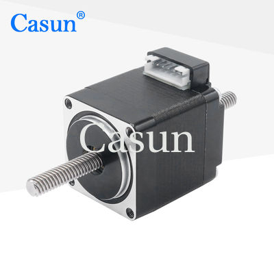 Good price 28*28*33mm NEMA 11 Linear Stepper Motor 50mN.M 0.67A For Textile Equipment online