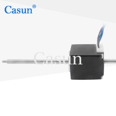 Good price 80mN.M Nema11 Non Captive Stepper Motor Through Screw Lead 8mm 0.8A 4.64V online