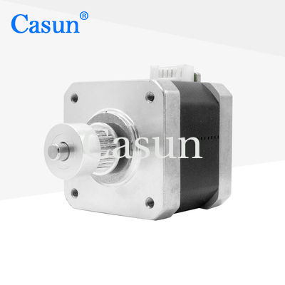 Good price 42X42X40mm 1.8 degree 2 phase 0.5Nm With Nema 17 Gear Shaft Stepper Motor for CNC online