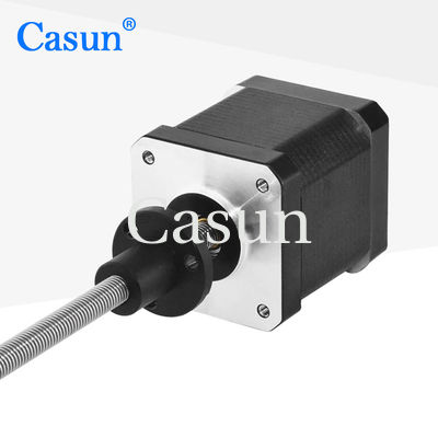Good price 1.8 Degree 2 Phase 12V Hybrid Nema 17 Tr8*2 Non Captive Stepper Motor 48mm Body online