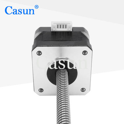 Good price Tr8*8 280mN.M NEMA 17 Stepper Motor With Lead Screw 0.2kg Ball Screw Stepper Motor online