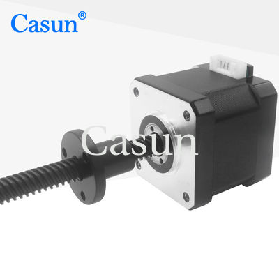 Good price 450mN.M 0.3kg Tr8*4 NEMA 17 Stepper Motor With Lead Screw online